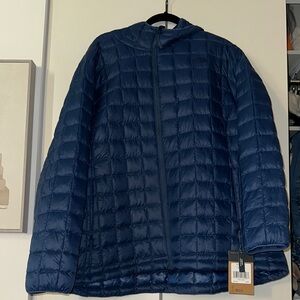 New with tags Quilted Jacket with hoodie